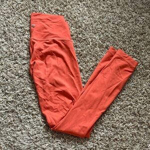 lululemon Orange Leggings